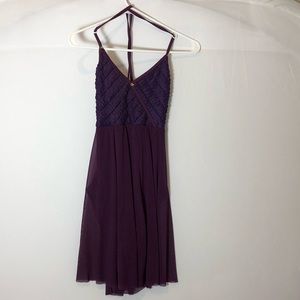 Purple Lyrical Dance Costume